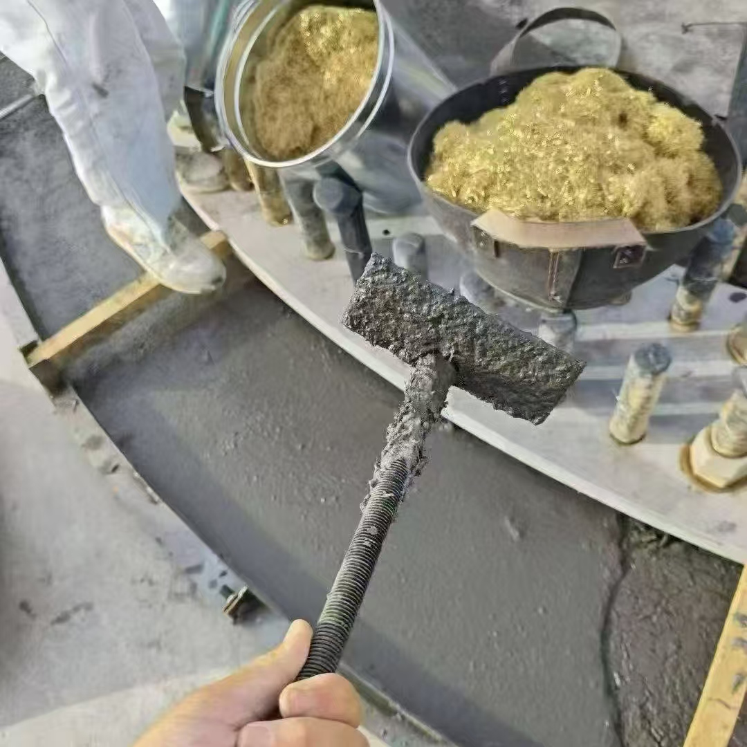 萧山C120钢纤维高强无收灌浆料 轧机压缩机汽轮机发电机锻压设备底座灌浆材料